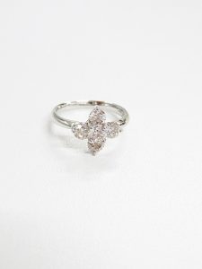 貴金属 プラチナ ダイヤ付き リング 高価買取 高価査定