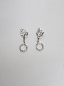 18金ダイヤ付きピアスの買取