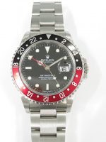 ロレックスGMTマスターⅡ16710型赤×黒ベゼル・黒文字盤買取