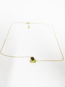 4℃ ダイヤ 色石付き ネックレス 高価買取 高価査定