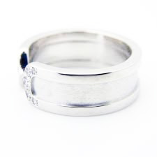 カルティエ C2 リング ダイヤ付き 高価買取 高価査定