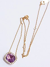 K18 アメシスト ネックレス 買取