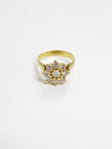 ダイヤ 花型 18金 買取
