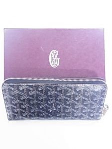 ゴヤール ラウンドファスナー財布 ヘリボーン 高価買取 高価査定