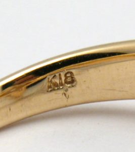 貴金属 リングの刻印