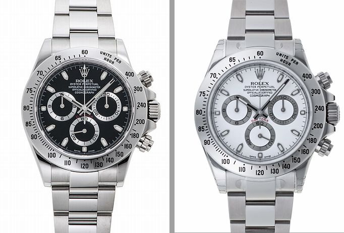 デイトナ116520黒色白色