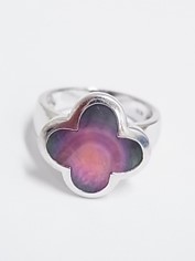 18金アルハンブラ風リング買取