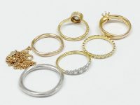 刻印のない指輪、10金(K10)ネックレス、プラチナ指輪を高価買取