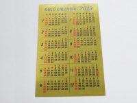 純金カレンダー高価買取