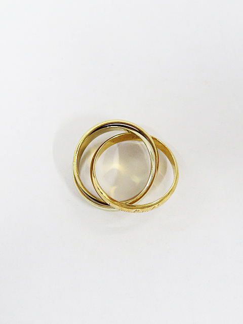 カルティエ　トリニティ　指輪