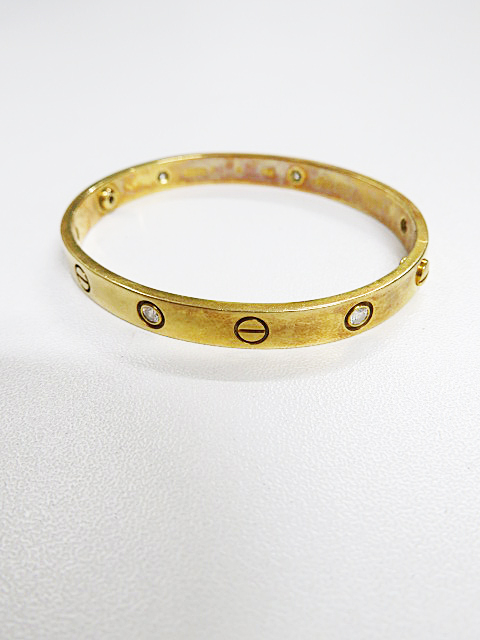 カルティエ　ラブブレス　買取