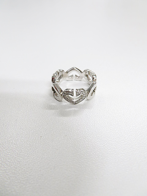 カルティエ　Cハート　買取