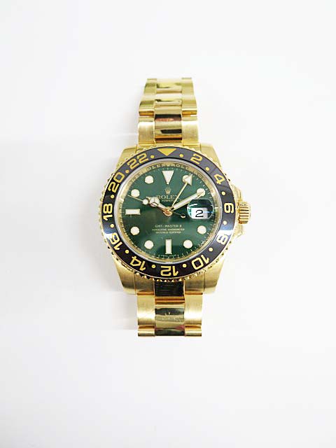 GMTマスター イエローゴルド 買取