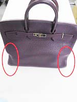 バーキンの型崩れ