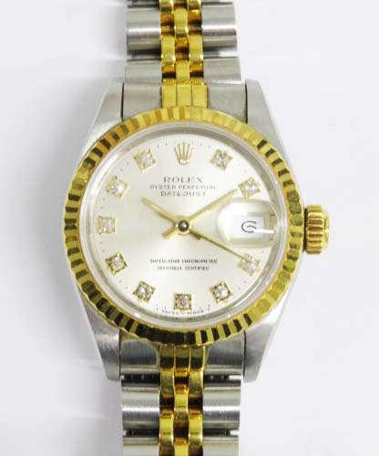 ロレックス(ROLEX)デイトジャスト高価買取~ 69173G型の時計~