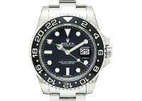 ロレックス　GMTマスターⅡ　116710LM　黒　SS