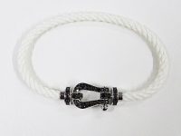 ＷＧ　フレッド　ブラックダイヤ付き　フォース１０ＬＭ　ブレスレット