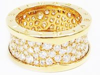 ＹＧ　ブルガリ　ビーゼロワンリング　ダイヤ付き