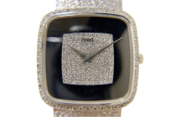 ダイヤ付手巻き時計